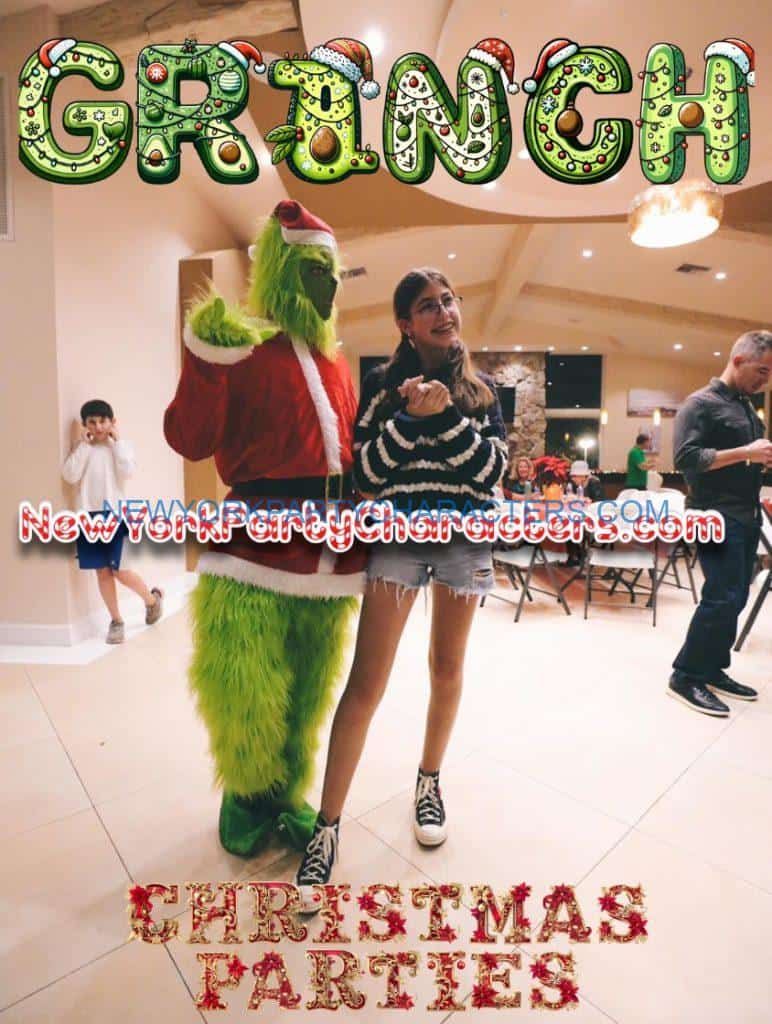 rent the Grinch for Christmas parties in NYC